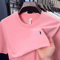 Men's classic pure cotton T-shirt, breathable, soft and comfortable.
