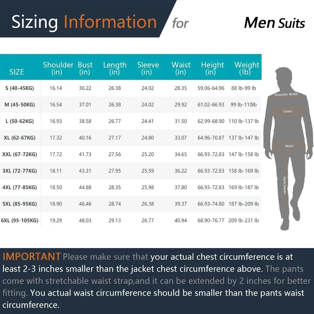 Elegant Suits For Men 3 Pieces 2 Set Fashion Classic Casual Full Jackets Vest Pants Blazers Outfit 2026 Formal Costume