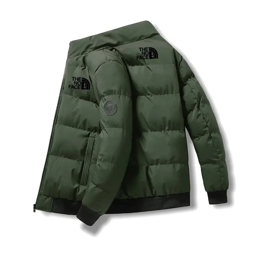 2025 Cotton-padded Coat Autumn and Winter Korean Thickened Down Cotton-padded Coat Short Style Cotton-padded Jacket Men's Collar