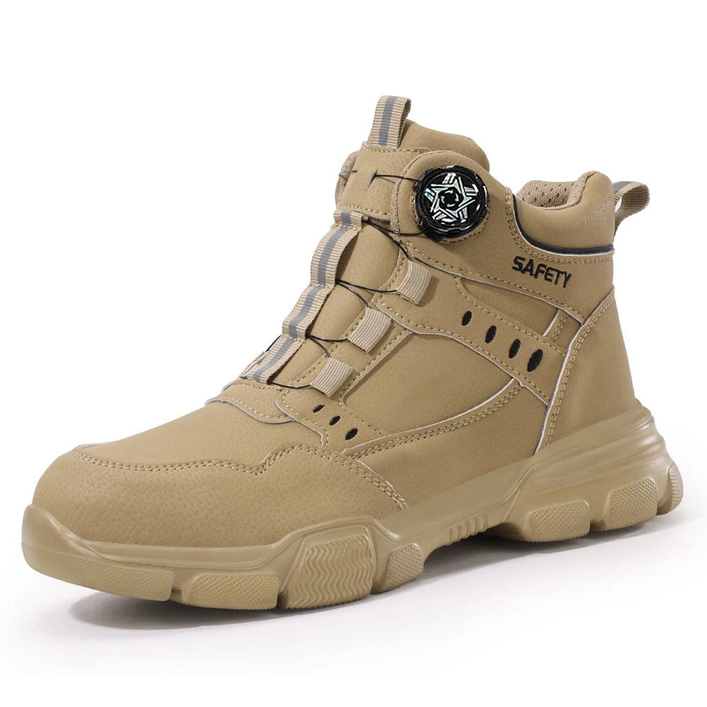 Factory Grade Men's Safety Shoes Comfort Men's Work Shoes Indestructible Puncture Proof Light Outdoor Work Boots