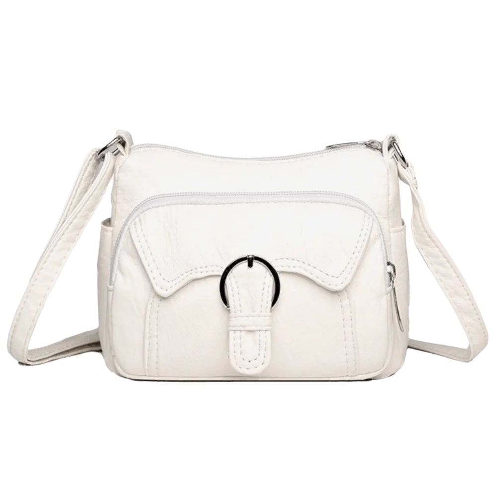 New Soft Leather Crossbody Bag Multi-pocket Multi-compartment Small Bag Women's Handbag Women